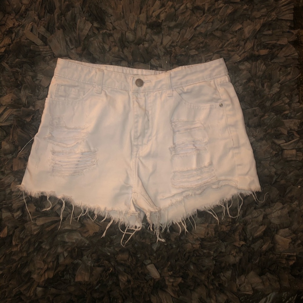 White shorts